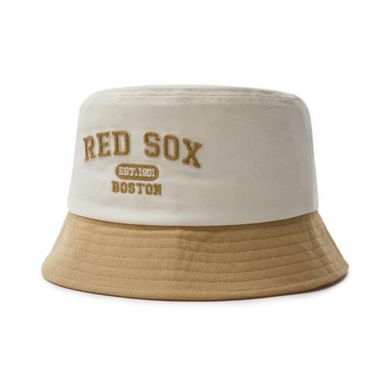 MLB Varisty Logo Bucket Cap White | Australia_MLB85256