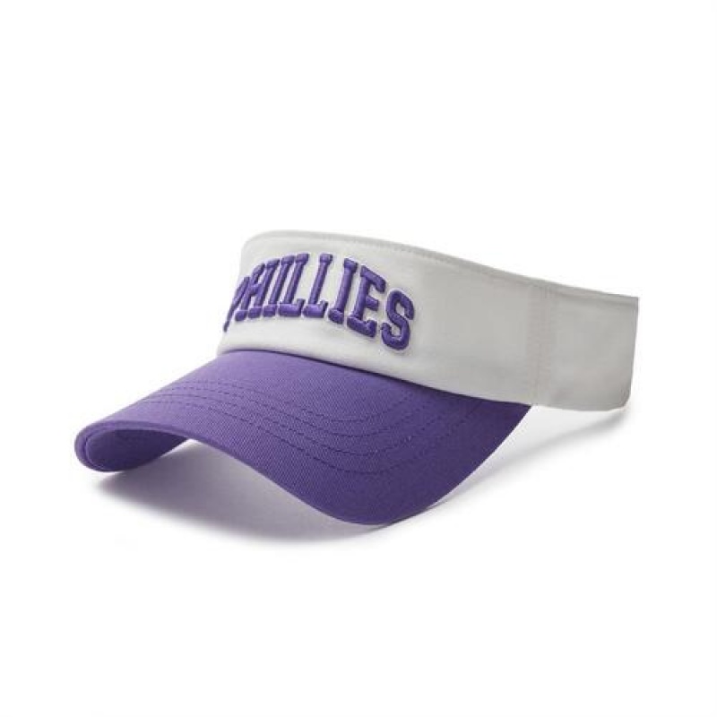 MLB Varisty Sunvisor Cap Purple | Australia_MLB86269