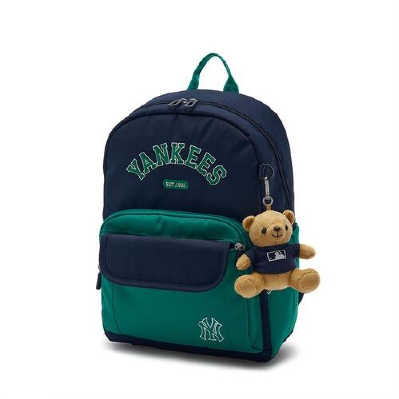 MLB Varsity 2 Way School Bag Accessories Green | Australia_MLB26843