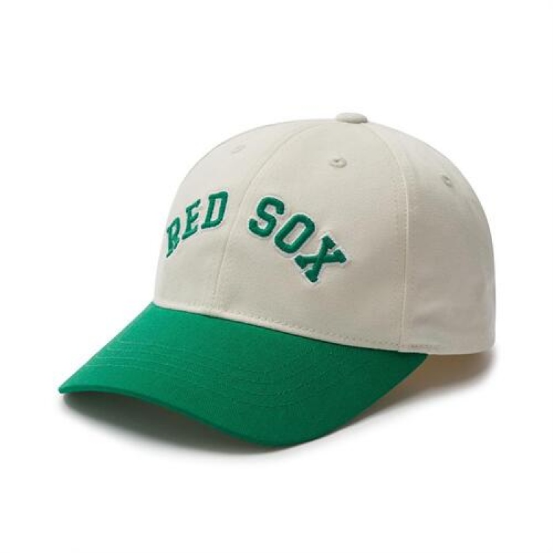 MLB Varsity Logo Cap White / Green | Australia_MLB25251