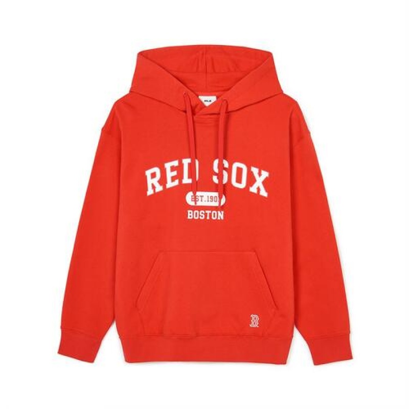 MLB Varsity Over Fit Hoodie Red | Australia_MLB95078