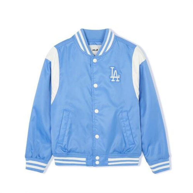 MLB Varsity Padding Jumper Outerwear Blue | Australia_MLB36388