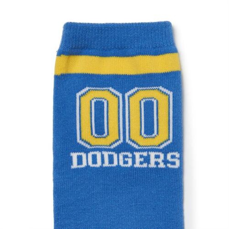 MLB Varsity Skate Socks Accessories Blue | Australia_MLB59735