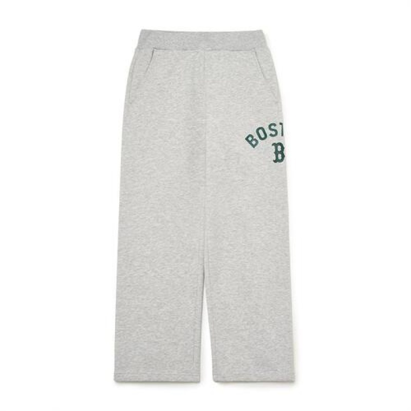 MLB Varsity Sweat Pants Bottoms Grey | Australia_MLB39862