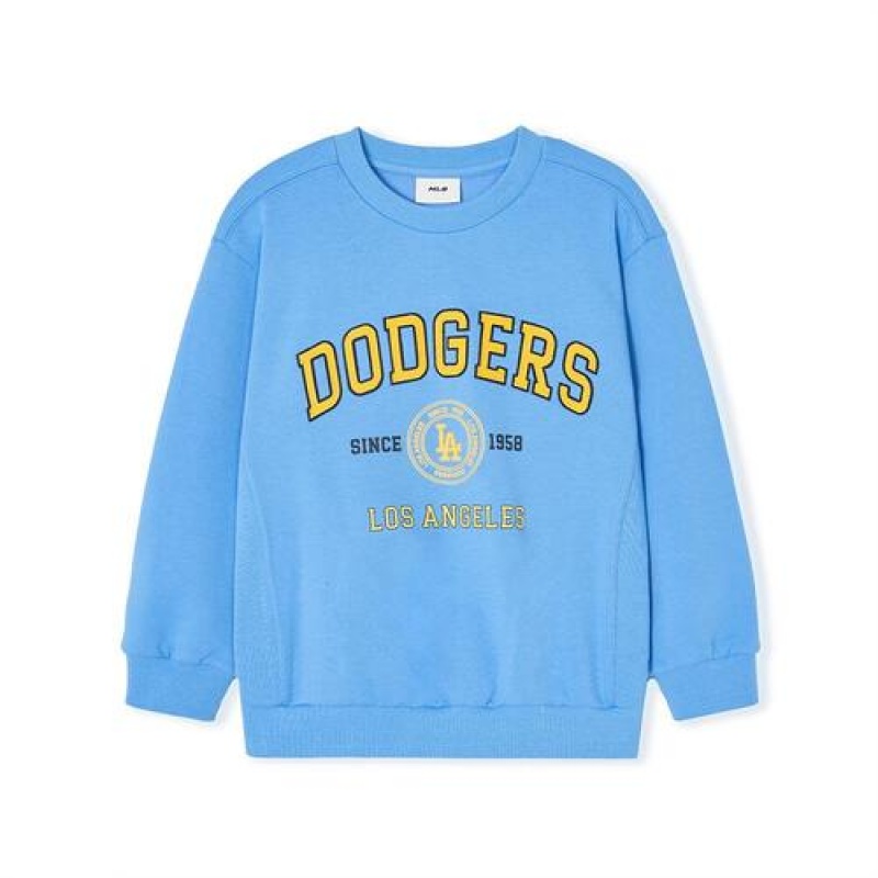 MLB Varsity Sweatshirt Tops Blue | Australia_MLB37778