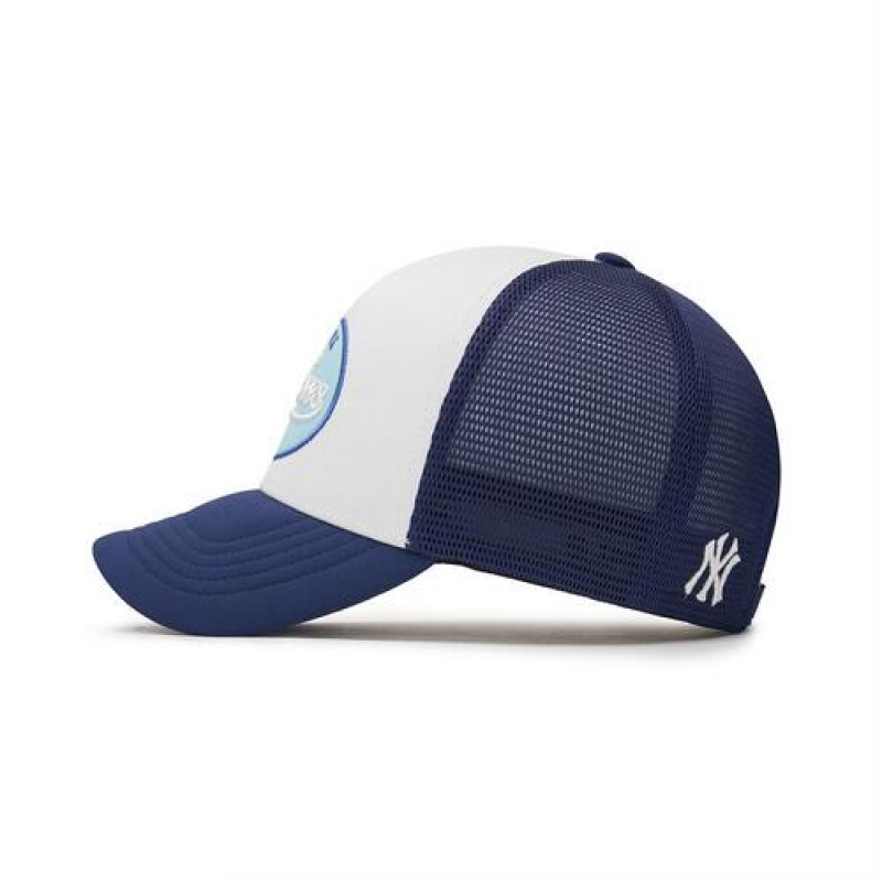 MLB Varsity Wappen Baseball Caps White / Navy | Australia_MLB31249