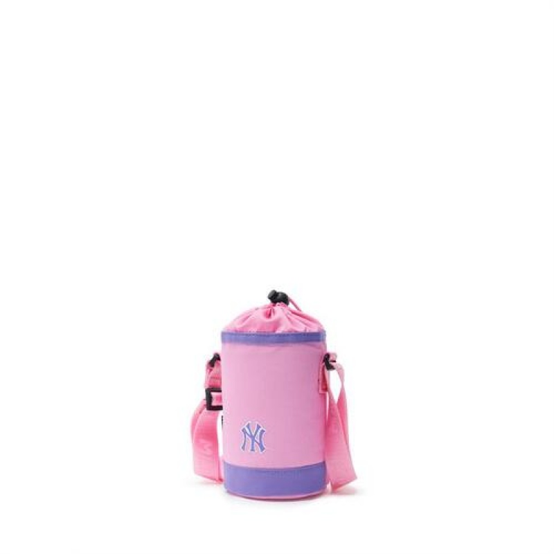 MLB Varsity Water Bottle Bag Accessories Pink | Australia_MLB32193