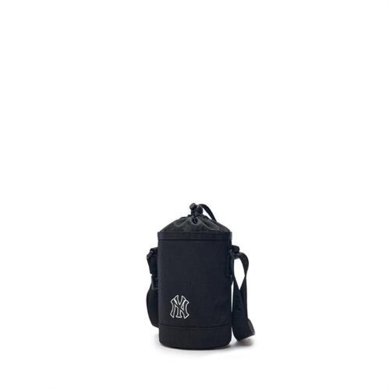 MLB Varsity Water Bottle Bag Accessories Black | Australia_MLB55792