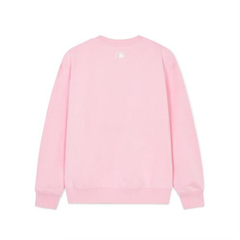 MLB Women Varsity Overfit Sweatshirts Pink | Australia_MLB11817