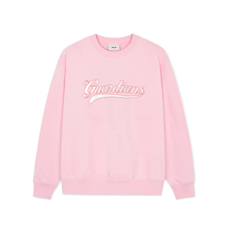 MLB Women Varsity Overfit Sweatshirts Pink | Australia_MLB11817