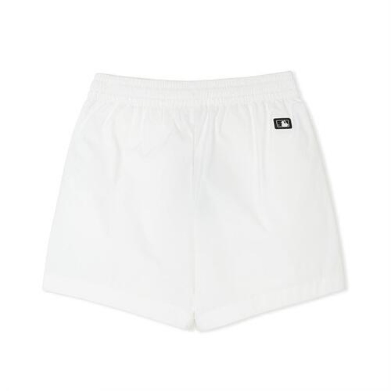 MLB Women`s Sportive Varsity 4in Woven Shorts Bottoms White | Australia_MLB16923